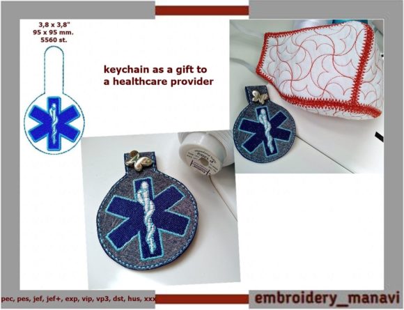Keychain with Medical Symbols: A Designer’s Review