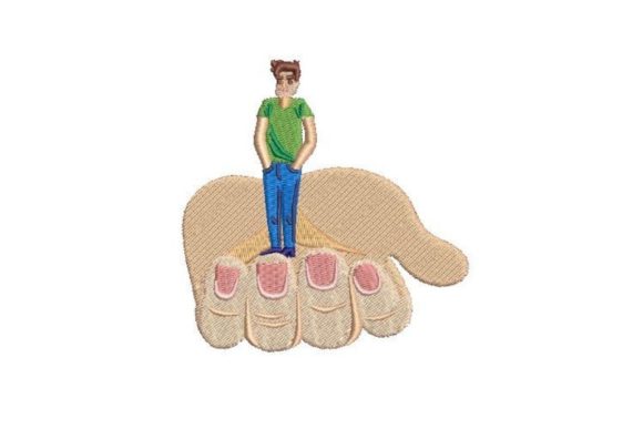 Man Standing in an Open Hand: A Designer’s Review
