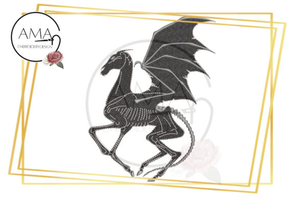 Review: Black Winged Horse for Holiday Embroidery