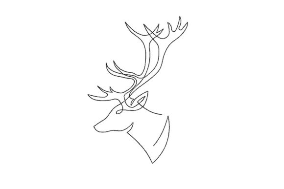 Review: Deer Head with Horns for Boutique Apparel