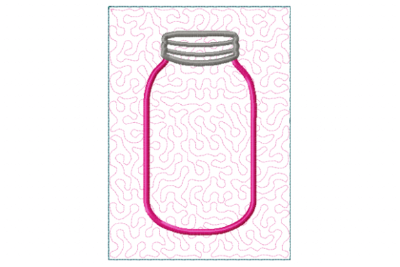 Review: Mason Jar Quilt Block Stippling Design