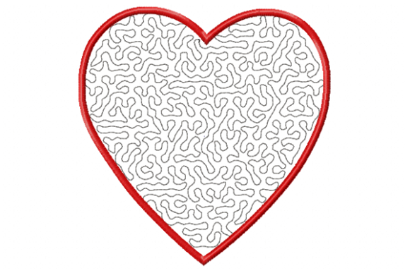 Review: Mug Rug Heart in the Hoop for Valentine Projects
