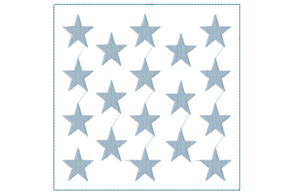 Reviewing Stars Quilt Block in the Hoop for Holiday Sales