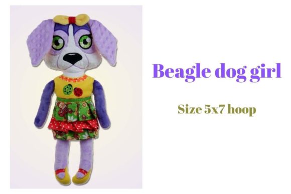 Reviewing the Beagle Dog Girl Doll ITH Design