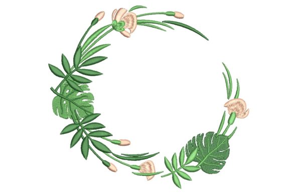 Tropical Leaves Frame: A Seasonal Embroidery Review