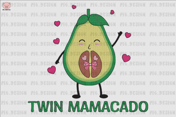 Twin Mamacado: A Sweet Embroidery Review